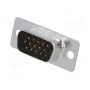 D-sub hd pin 15 ADAM TECH HDT15-PT (HDT15-PT)