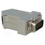 D-sub pin 15 ENCITECH D45NT09-M-HDP15-W-K (D45NT09MHDP15WK)