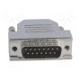 D-sub pin 15 ENCITECH DCRP15-DMP-CF65-CS80-K (DCRP15-DMP-CF65)
