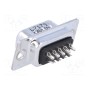 D-sub pin 9 AMPHENOL L717SDE09P (L717SDE09P)