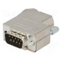 D-sub pin 9 MH CONNECTORS MHD45ZK9-DB9P-K (MHD45ZK9-DB9P-K)