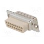 D-sub pin 15 MH CONNECTORS MHDBC15SP-NW (MHDBC15SP-NW)
