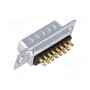 D-sub pin 15 MH CONNECTORS MHDM15SP (MHDM15SP)