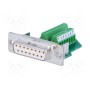 D-sub pin 15 PHOENIX CONTACT VS-15-BU-DSUB16-MPT-0,5 1688094 (VS15BU-DSUB-MPT)