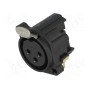 Гнездо xlr AMPHENOL AC3FAH-AU-PRE (AC3FAH-AU-PRE)