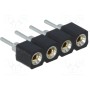 Гнездо штыревой CONNFLY DS1002-01-1*4V13 (DS1002-01-1X04V13)