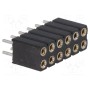 Гнездо штыревой CONNFLY DS1002-03-2*6131 (ZL307-2X6)