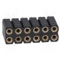Гнездо штыревой CONNFLY DS1002-03-2*6131 (ZL307-2X6)