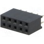 Гнездо штыревой CONNFLY DS1023-2*5S21 (ZL262-10DG)