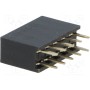 Гнездо штыревой CONNFLY DS1023-2*5S21 (ZL262-10DG)