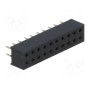 Гнездо штыревой CONNFLY DS1026-05-2*10S8BV (ZL265-20DG)