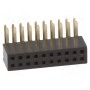 Гнездо штыревой CONNFLY DS1065-14-2*10S8BR (DS1065-14-2X10S8BR)