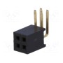 Гнездо штыревой CONNFLY DS1065-14-2*2S8BR (DS1065-14-2X2S8BR)