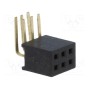 Гнездо штыревой CONNFLY DS1065-14-2*3S8BR (DS1065-14-2X3S8BR)