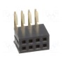 Гнездо штыревой CONNFLY DS1065-14-2*4S8BR (DS1065-14-2X4S8BR)