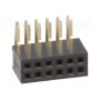 Гнездо штыревой CONNFLY DS1065-14-2*6S8BR (DS1065-14-2X6S8BR)