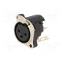 Гнездо xlr NEUTRIK NC3FBV2 (NTR-NC3FBV2)