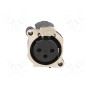 Гнездо xlr NEUTRIK NC3FBV2 (NTR-NC3FBV2)