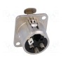 Гнездо xlr NEUTRIK NC3FD-L-1 (NTR-NC3FDL1)