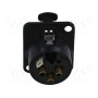 Гнездо xlr NEUTRIK NC3FD-L-B-1 (NTR-NC3FDLB1)