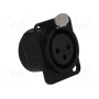 Гнездо xlr NEUTRIK NC3FD-L-B-1 (NTR-NC3FDLB1)