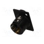 Гнездо xlr NEUTRIK NC3FP-B-1 (NTR-NC3FP-B-1)