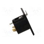 Гнездо xlr NEUTRIK NC3FP-B-1 (NTR-NC3FP-B-1)