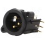 Гнездо xlr NEUTRIK NC3MAH (NTR-NC3MAH)
