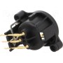Гнездо xlr NEUTRIK NC3MAH (NTR-NC3MAH)