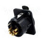 Гнездо xlr NEUTRIK NC5FD-L-B-1 (NTR-NC5FDL1B)