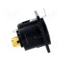 Гнездо xlr NEUTRIK NC5FD-L-B-1 (NTR-NC5FDL1B)