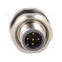 Гнездо m12 CONEC SAL-12-FSH5-P5,5 (43-01033)