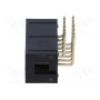Гнездо idc AMPHENOL T821112A1R100CEU (T821-1-12-R1)