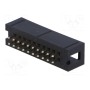 Гнездо idc AMPHENOL T821120A1S100CEU (T821-1-20-S1)
