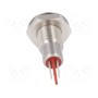 Индикаторная лампа led плоский BULGIN DX0505RD24 (DX0505/RD/24)