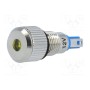 Индикаторная лампа led плоский ONPOW GQ8F-DY12 (GQ8F-D/Y/12)