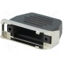 Корпус для разъемов d-sub d-sub 15pin, d-sub hd 26pin<a title="encitech 2801-0101-02" onclick="_trackevent('ed-ds15s-k', 'thumbnail', 'pip') ENCITECH 2801-0101-02 (ED-DS15S-K)