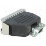 Корпус для разъемов d-sub d-sub 15pin, d-sub hd 26pin<a title="encitech 2801-0101-02" onclick="_trackevent('ed-ds15s-k', 'thumbnail', 'pip') ENCITECH 2801-0101-02 (ED-DS15S-K)