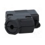 Корпус для разъемов d-sub d-sub 9pin, d-sub hd 15pin ENCITECH 6560-0116-11 (D45ZK09-BK-K)