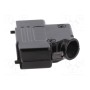 Корпус для разъемов d-sub d-sub 25pin, d-sub hd 44pin ENCITECH 6560-0116-13 (D45ZK25-BK-K)