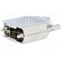 Корпус для разъемов d-sub d-sub 9pin, d-sub hd 15pin ENCITECH 6560-0145-01 (DTPK09-K)