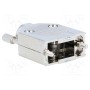 Корпус для разъемов d-sub d-sub 9pin, d-sub hd 15pin ENCITECH 6560-0145-01 (DTPK09-K)