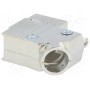 Корпус для разъемов d-sub d-sub 9pin, d-sub hd 15pin ENCITECH 6560-0626-11 (D45ZK09-CZK7.5-K)