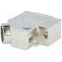 Корпус для разъемов d-sub d-sub 9pin, d-sub hd 15pin ENCITECH 6560-0626-11 (D45ZK09-CZK7.5-K)