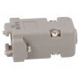 Корпус для разъемов d-sub d-sub 9pin, d-sub hd 15pin AMPHENOL 8630CH09UNCLF (8630CH09UNCLF)