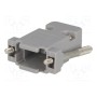 Корпус для разъемов d-sub d-sub 9pin, d-sub hd 15pin CONNFLY DS1045-09AP1L1 (DSC-309)