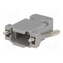 Корпус для разъемов d-sub d-sub 9pin, d-sub hd 15pin CONNFLY DS1045-09AP1L1 (DSC-309)