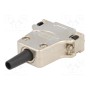 Корпус для разъемов d-sub d-sub 15pin, d-sub hd 26pin CONNFLY DS1047-03-15M2AS (DS1047-03-15M2AS)
