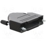 Корпус для разъемов d-sub d-sub 25pin, d-sub hd 44pin MH CONNECTORS DTZK25BKRAPCBK-K (DTZK25BKRAPCBK-K)