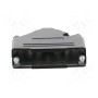 Корпус для разъемов d-sub d-sub 25pin, d-sub hd 44pin MH CONNECTORS DTZK25BKRAPCBK-K (DTZK25BKRAPCBK-K)